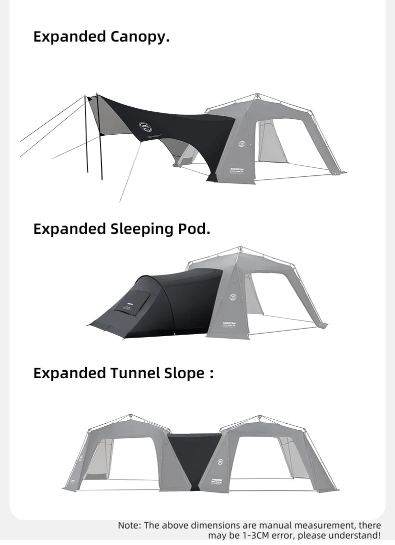 ShineTrip05 Series Oversized Quick Build Waterproof