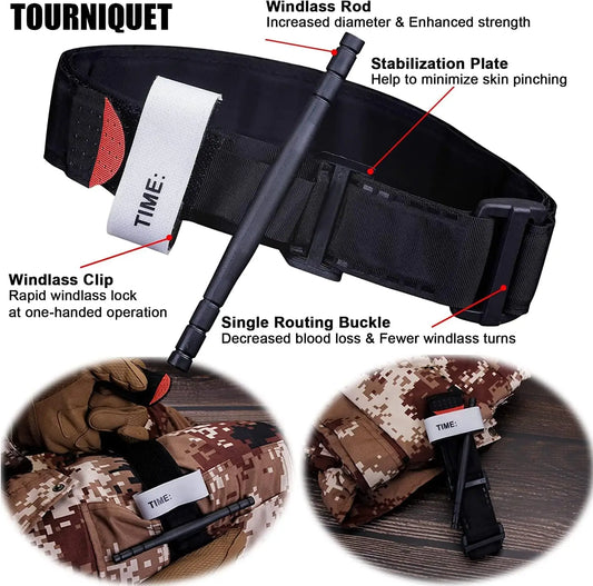 Mala Kit Primeiros Socorros com 156 produtos