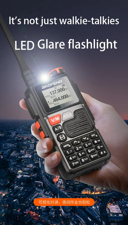 Baofeng UVK6 Walkie Talkie Quansheng UV-K6