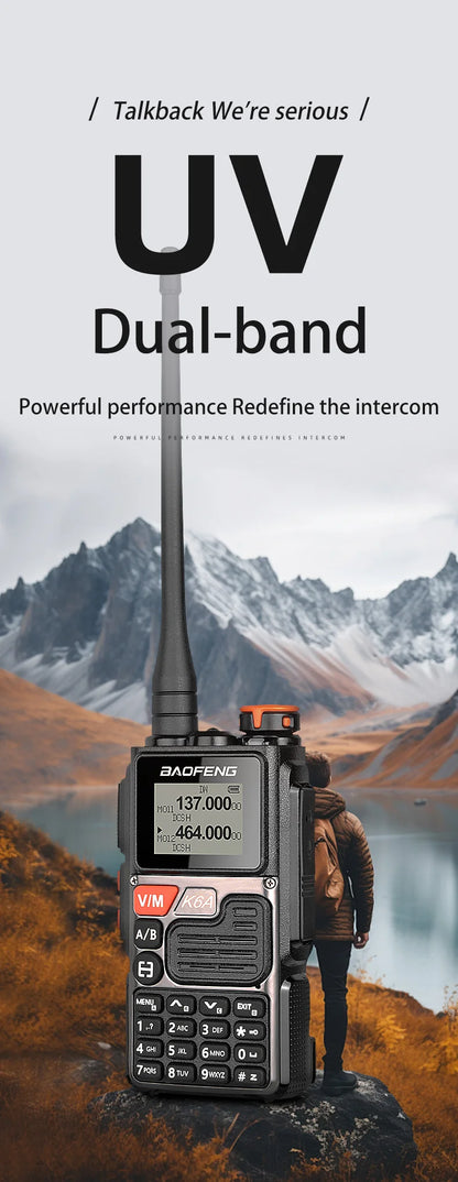 Baofeng UVK6 Walkie Talkie Quansheng UV-K6