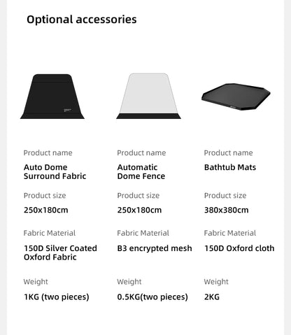 ShineTrip05 Series Oversized Quick Build Waterproof