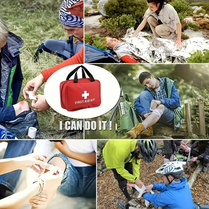 Kit primeiros socorros 22 peças
