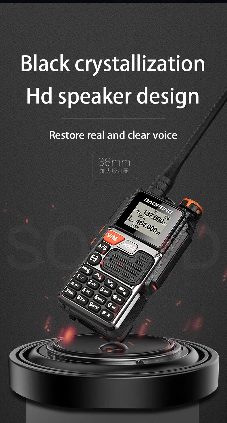 Baofeng UVK6 Walkie Talkie Quansheng UV-K6