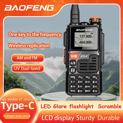 Baofeng UVK6 Walkie Talkie Quansheng UV-K6