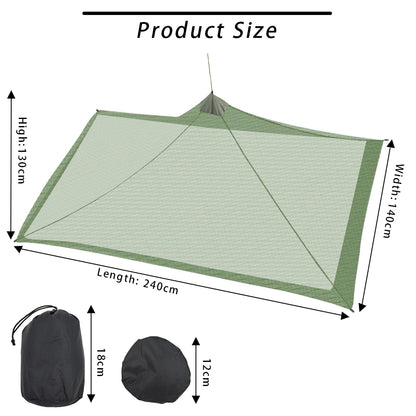 Rede mosqueteira em forma de tenda