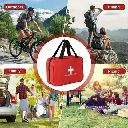 Kit primeiros socorros 22 peças