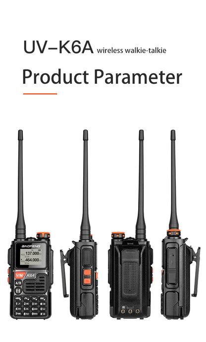 Baofeng UVK6 Walkie Talkie Quansheng UV-K6