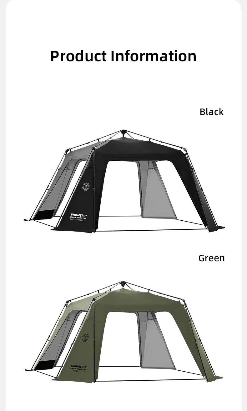 ShineTrip05 Series Oversized Quick Build Waterproof