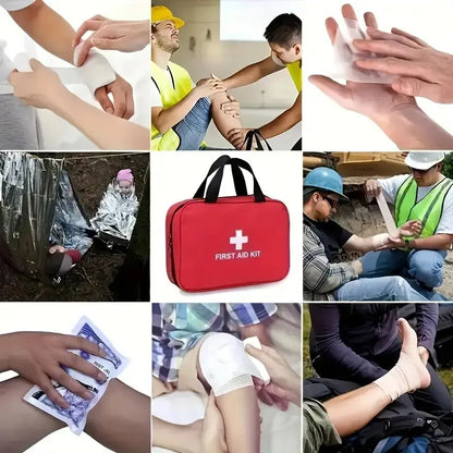 Kit primeiros socorros 22 peças