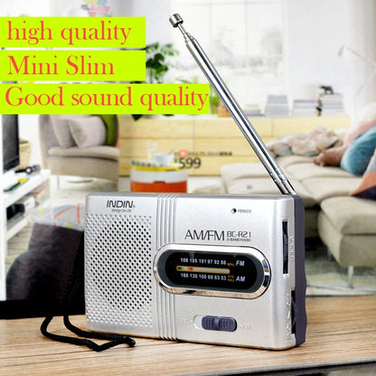 Mini Radio a pilhas