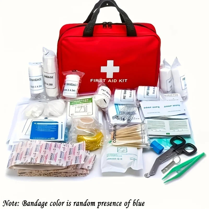 Kit primeiros socorros 22 peças