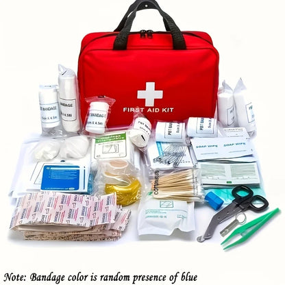Kit primeiros socorros 22 peças