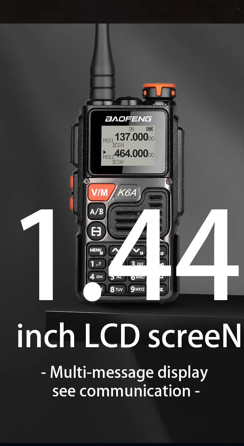 Baofeng UVK6 Walkie Talkie Quansheng UV-K6